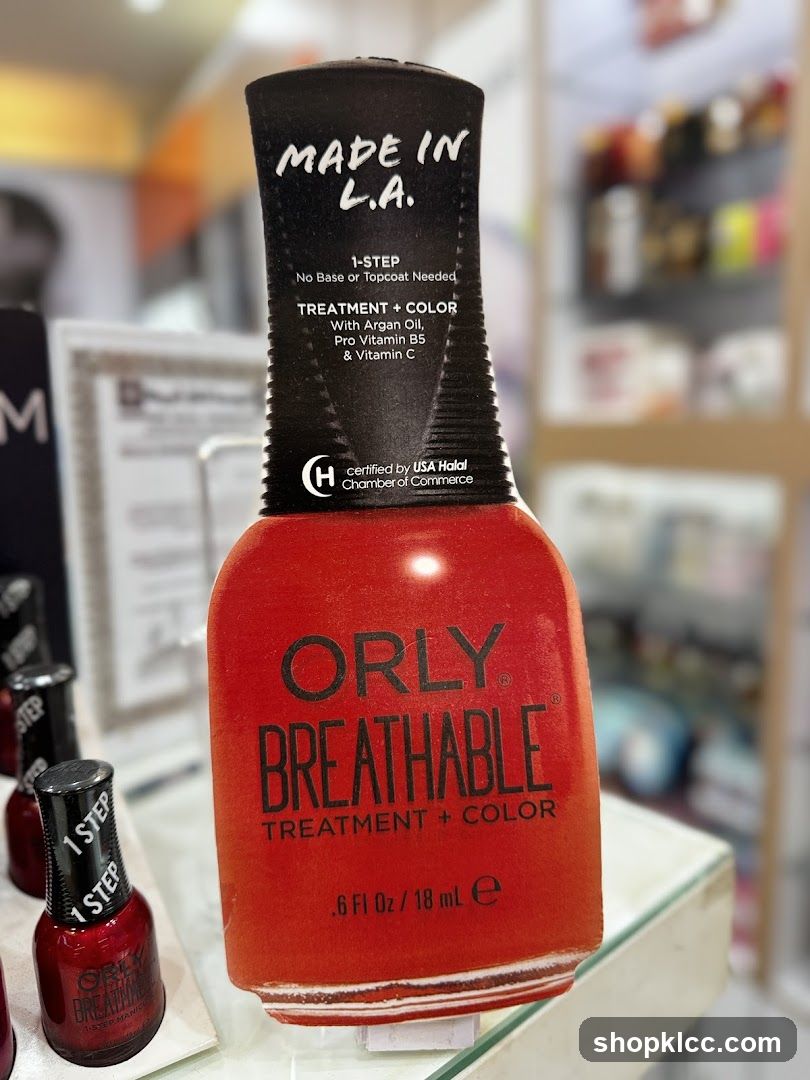 Orly Breathable Nail Polish Display
