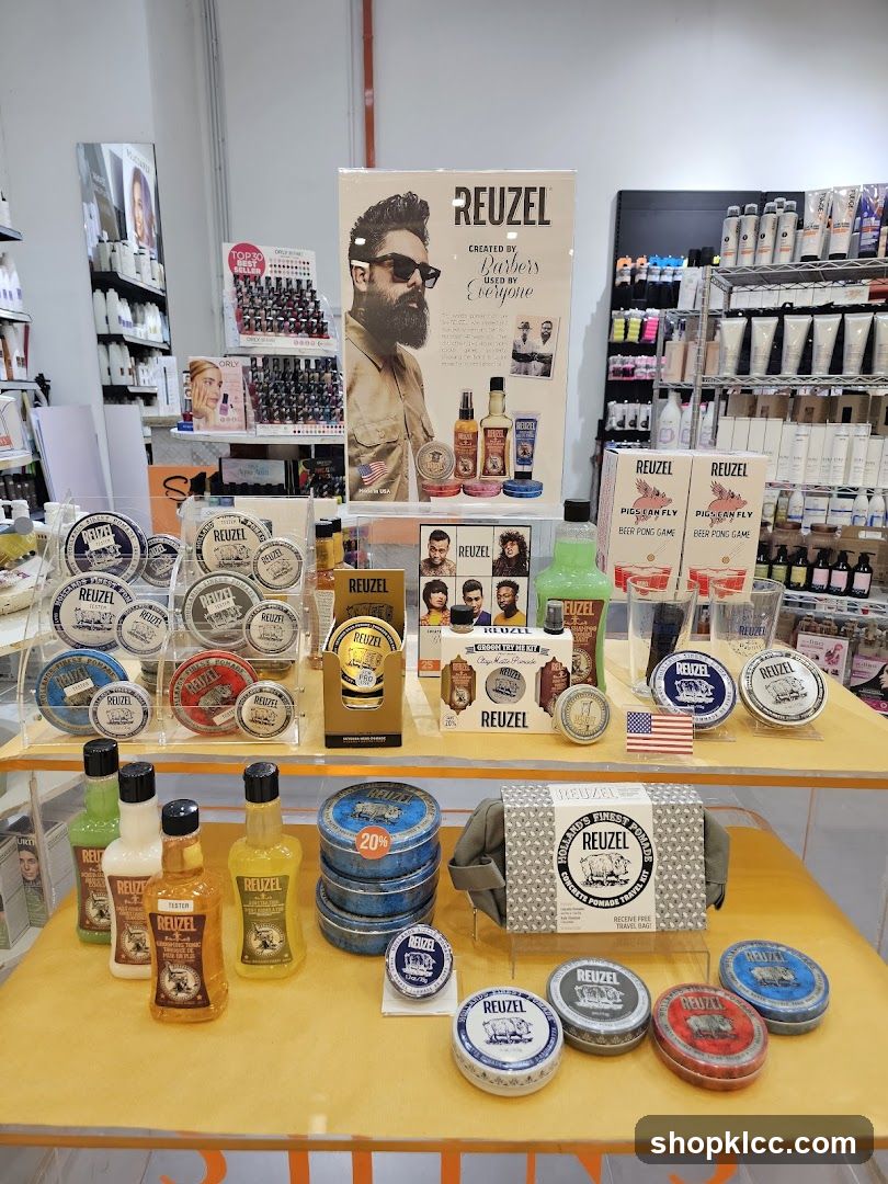 Reuzel Hair Care Display