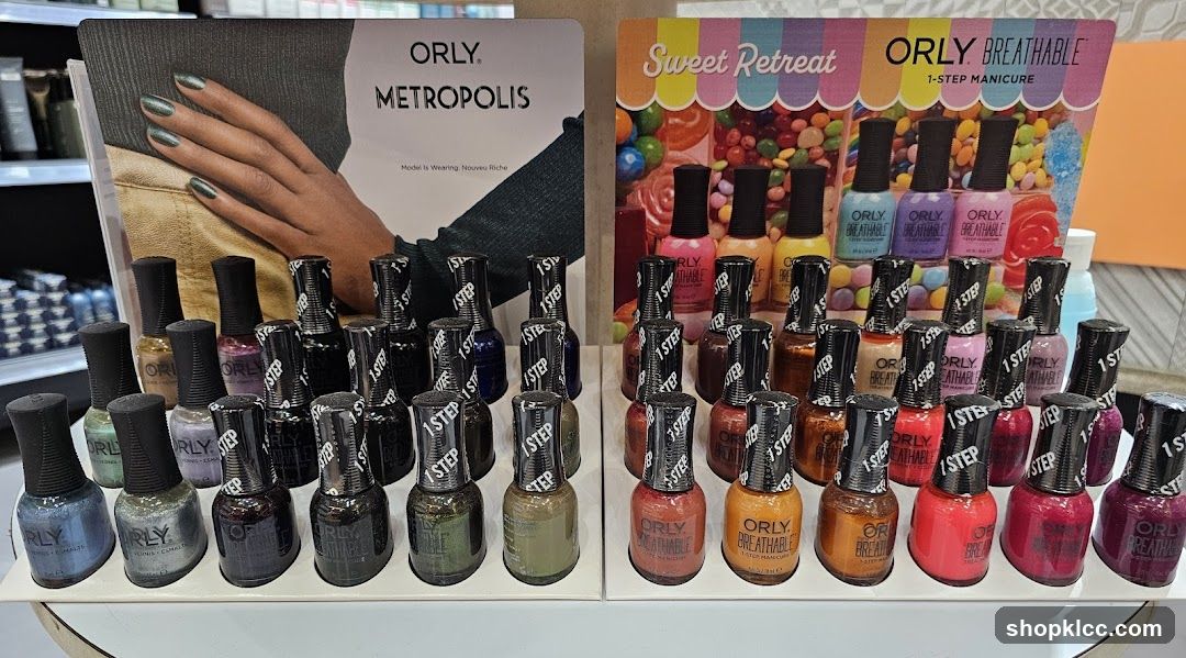 Orly Nail Polish Display