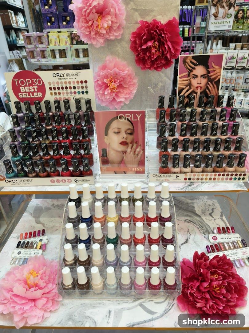 Nail Polish Display
