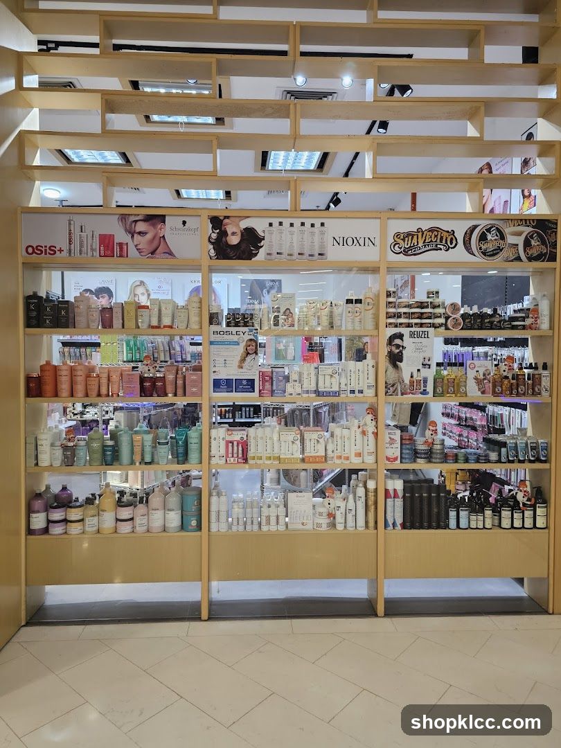 Beauty Product Display Shelf