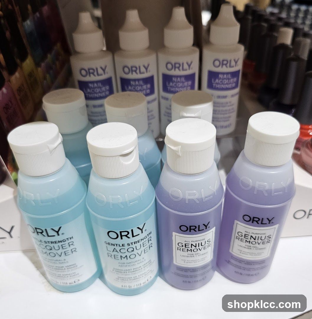 ORLY Nail Lacquer and Remover Display