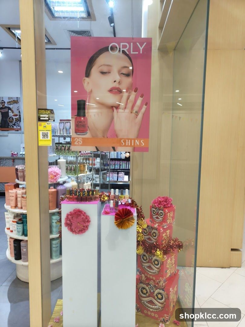 Orly Nail Polish Display