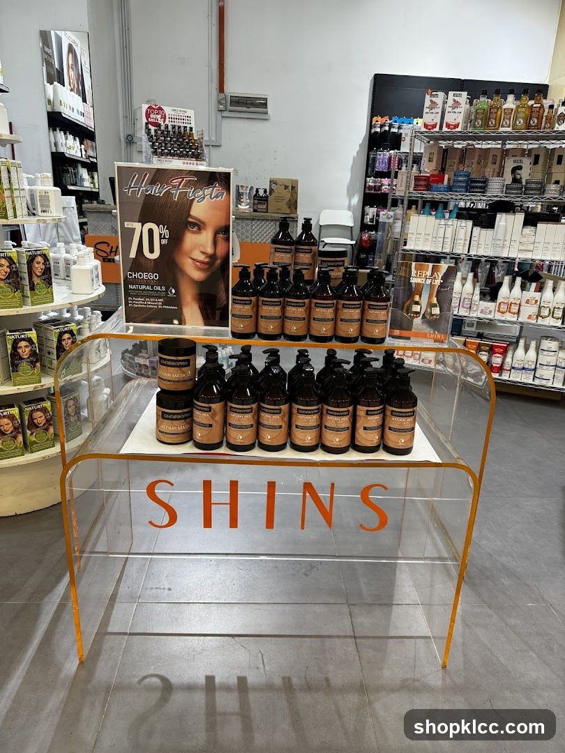 Hair Product Display