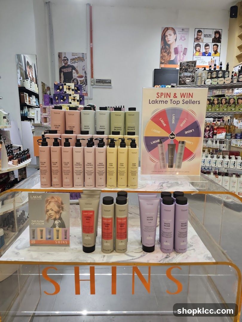 Lakme Product Display