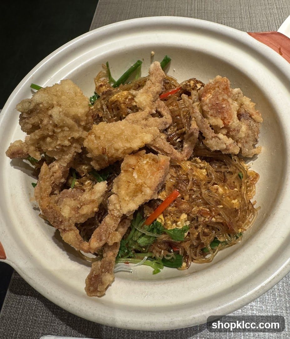 Fried Pork with Glass Noodles