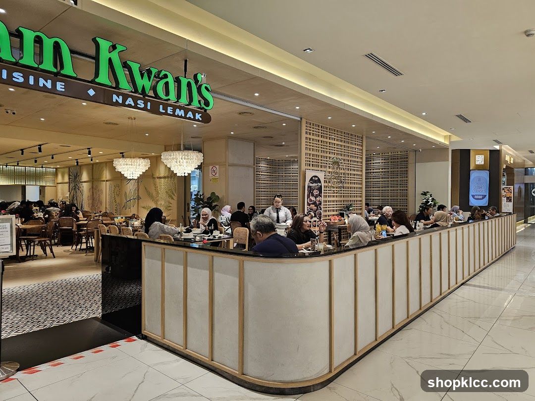 Nasi Lemak Restaurant Interior