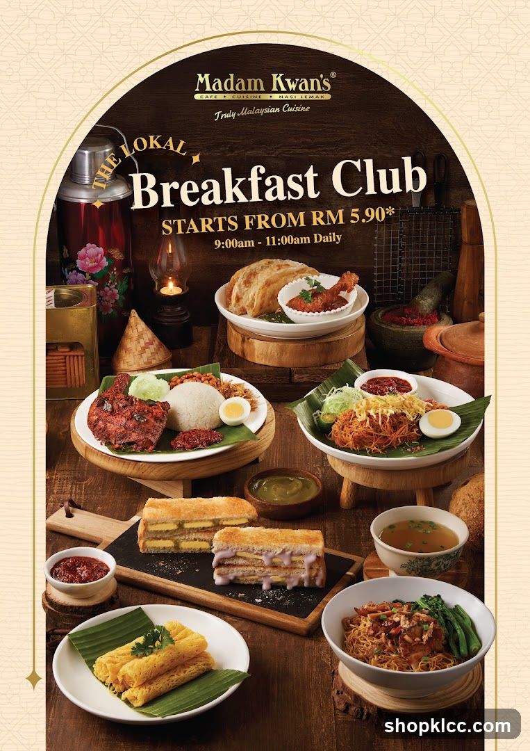 Madam Kwan's Breakfast Club Ad