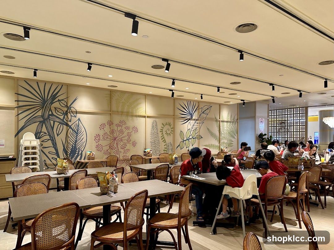 Dining Area with Children