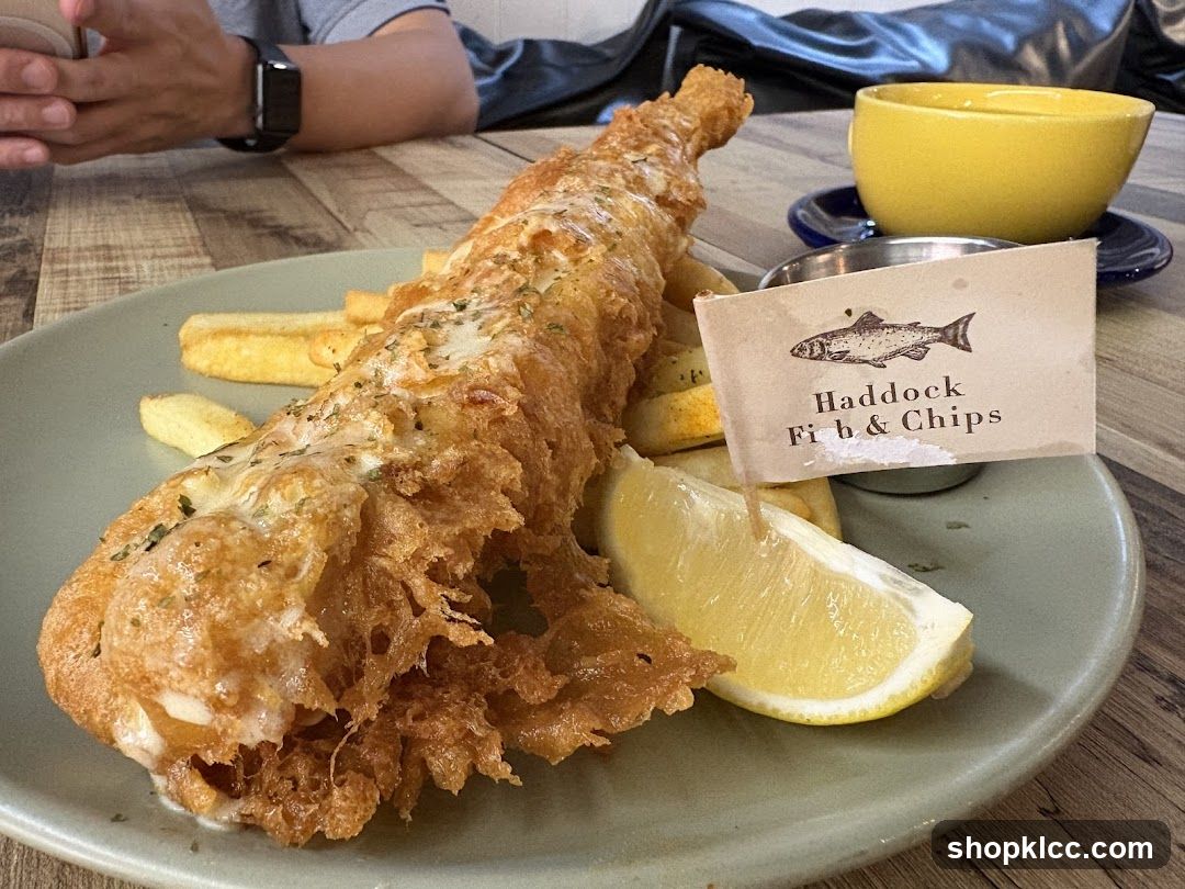 Haddock Fillet & Chips