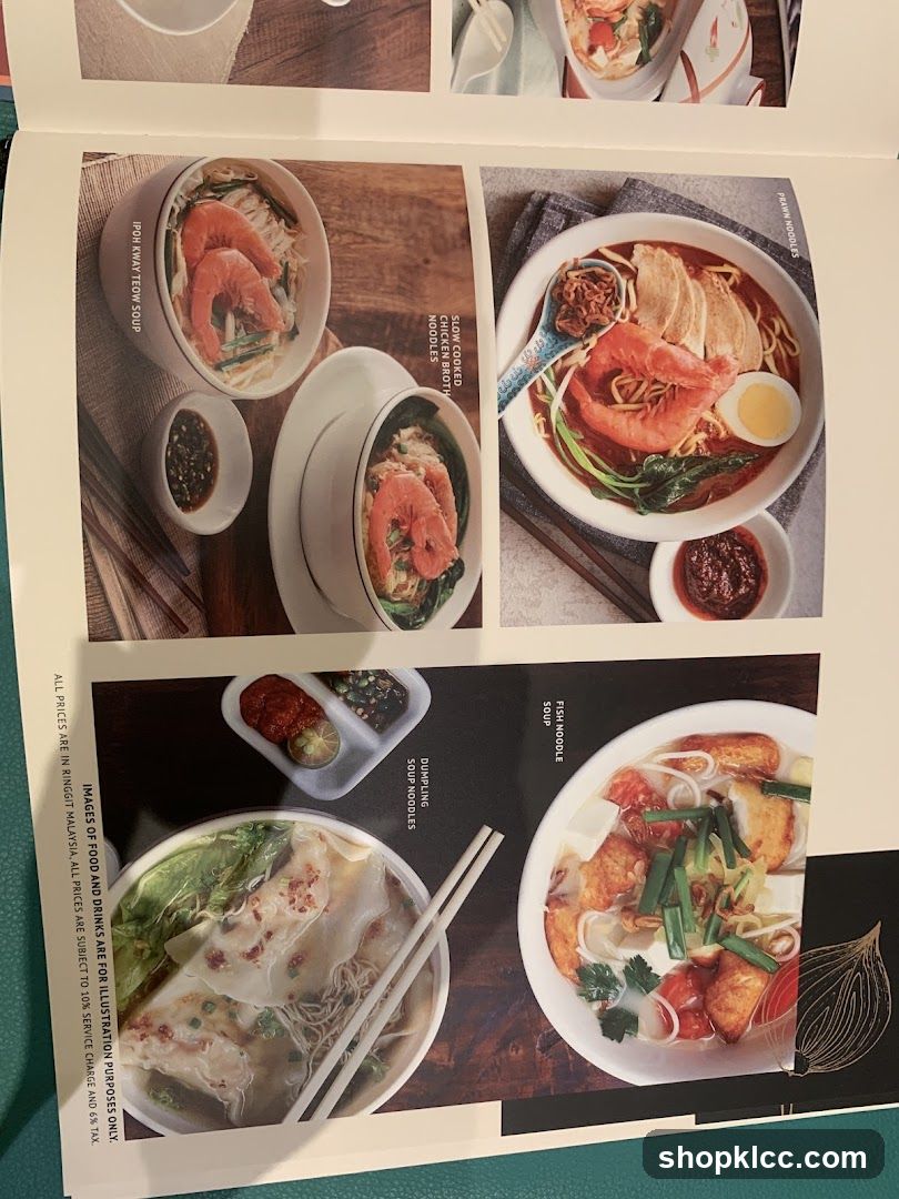 Food Menu Page