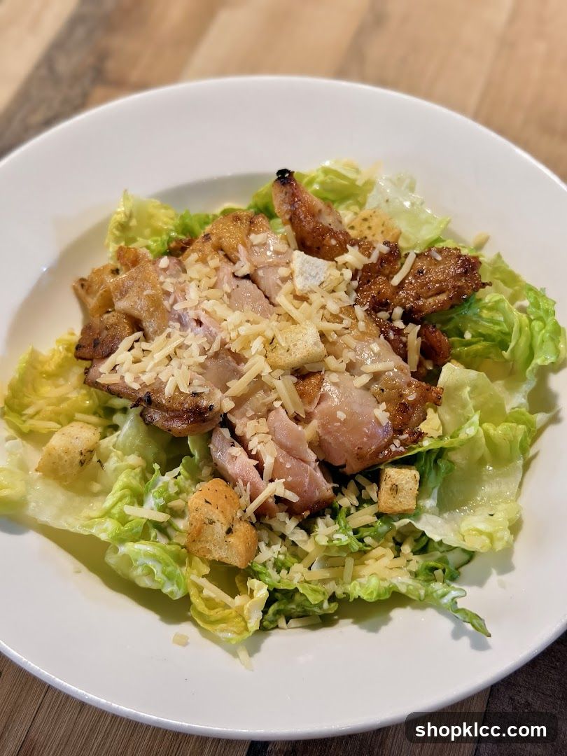 Caesar Salad with Chicken