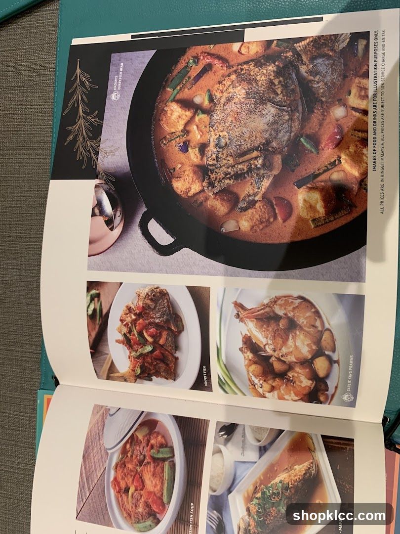 Food Menu Page