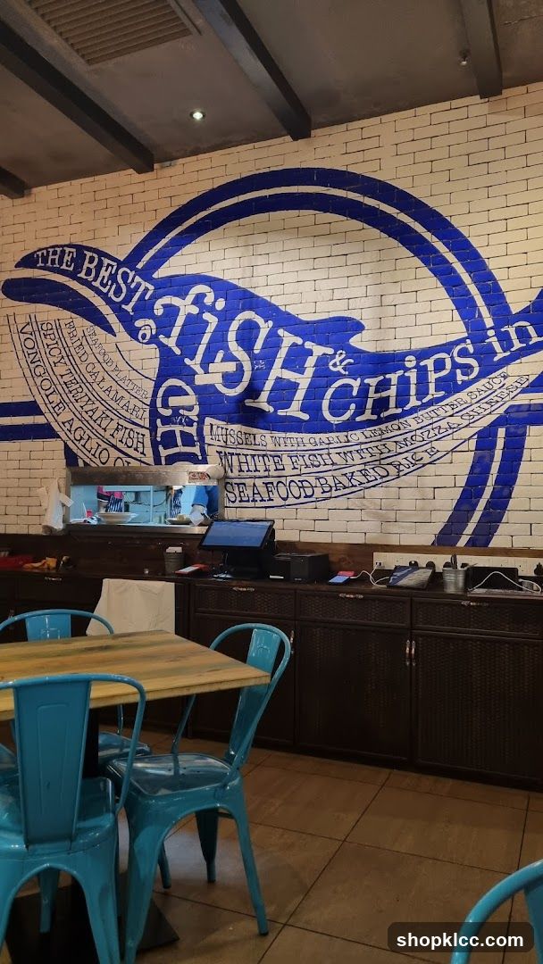 Fish and Chips Restaurant Interior