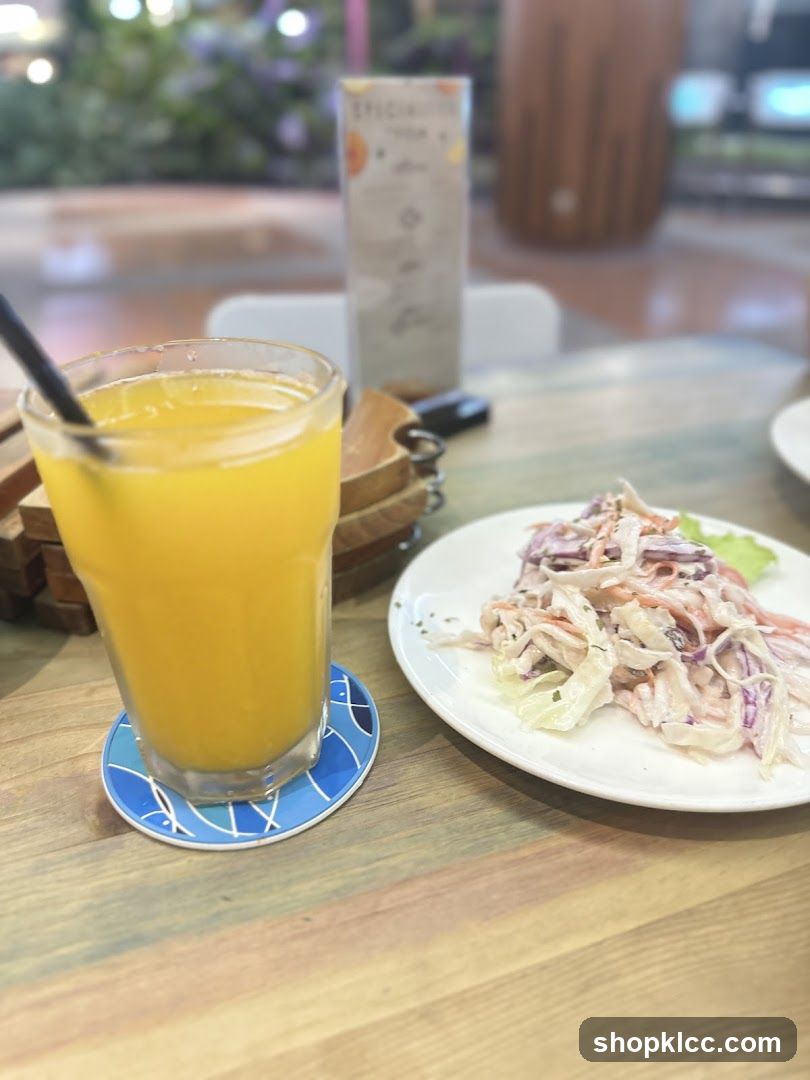 Food and Drink on a Table