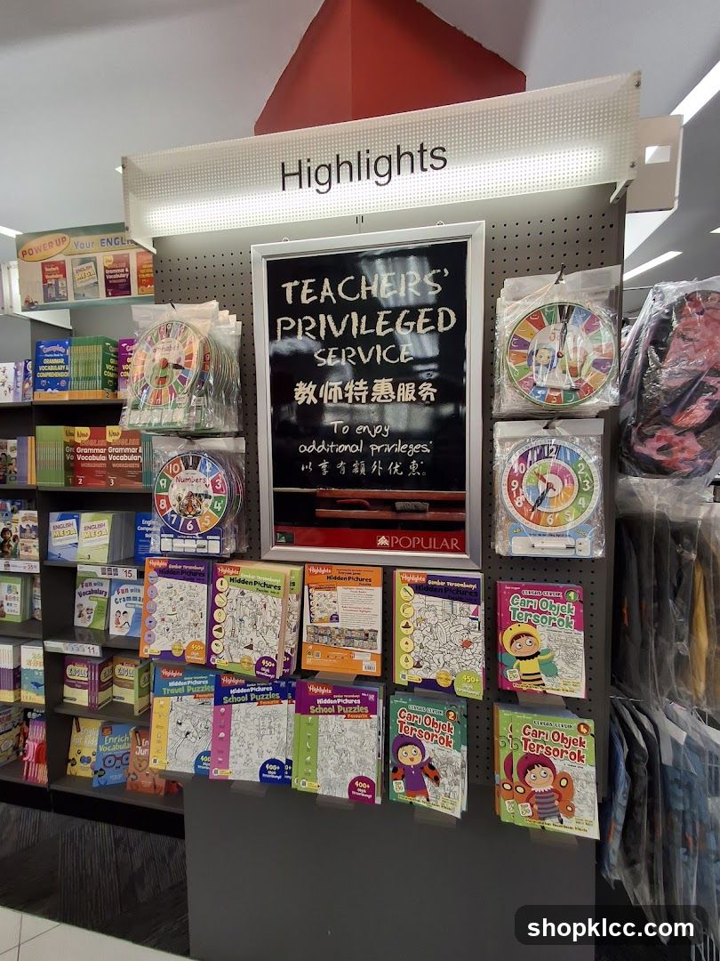 Highlights Store Display