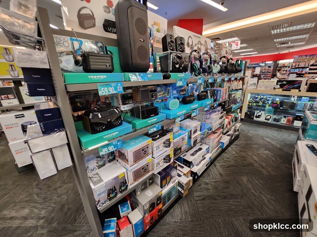 Electronics Store Interior