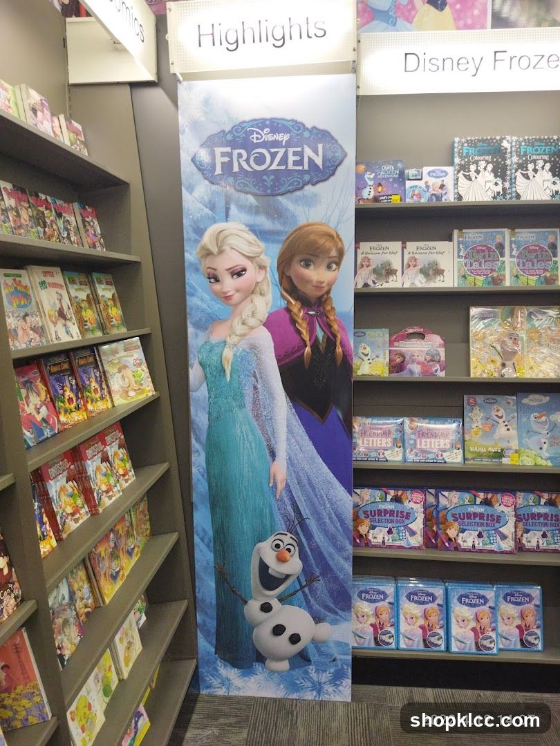 Frozen Merchandise Display