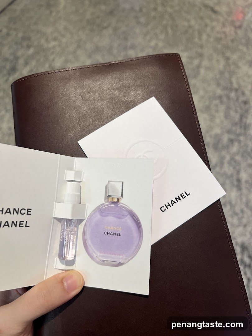Chanel Perfume Sample
