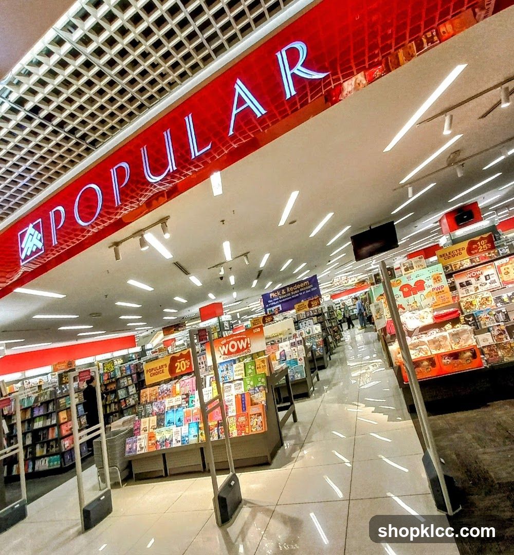 Popular Bookstore Interior