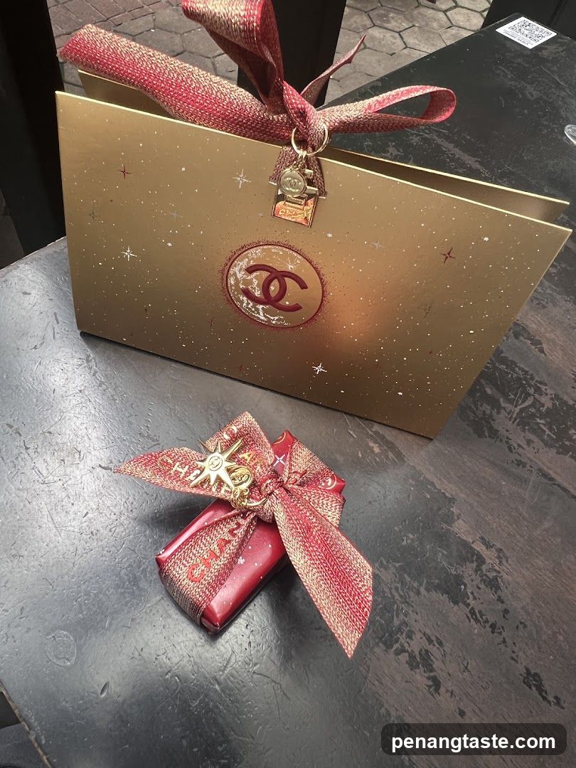 Chanel Gift Box and Wrapped Item