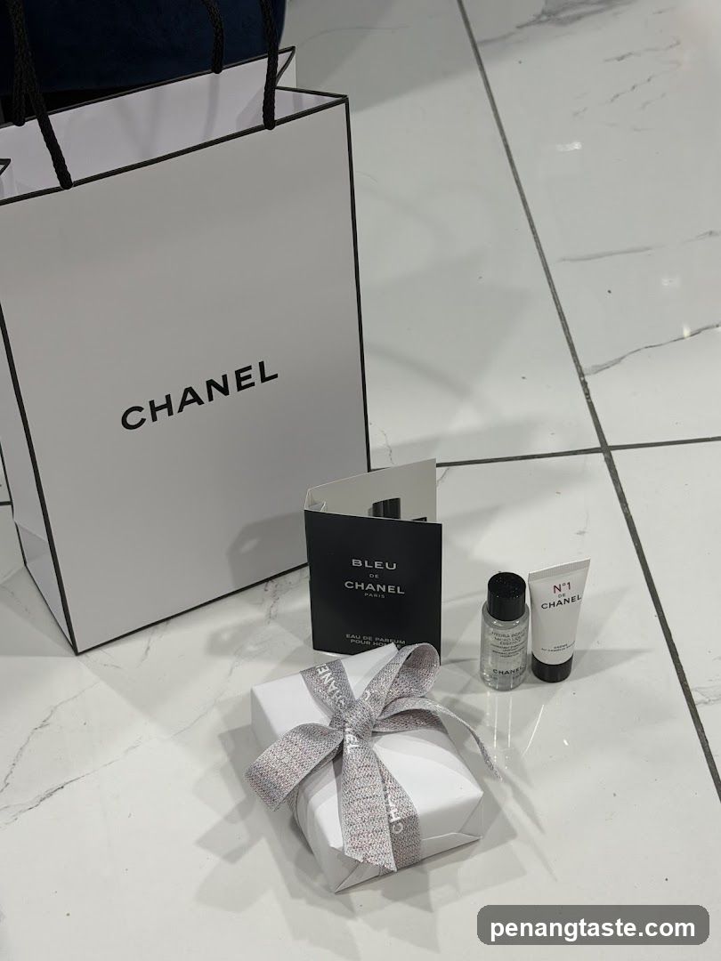 Chanel Shopping Bag and Gift