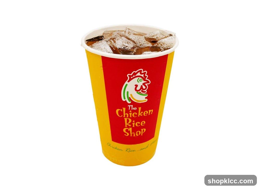 Iced Drink in Paper Cup