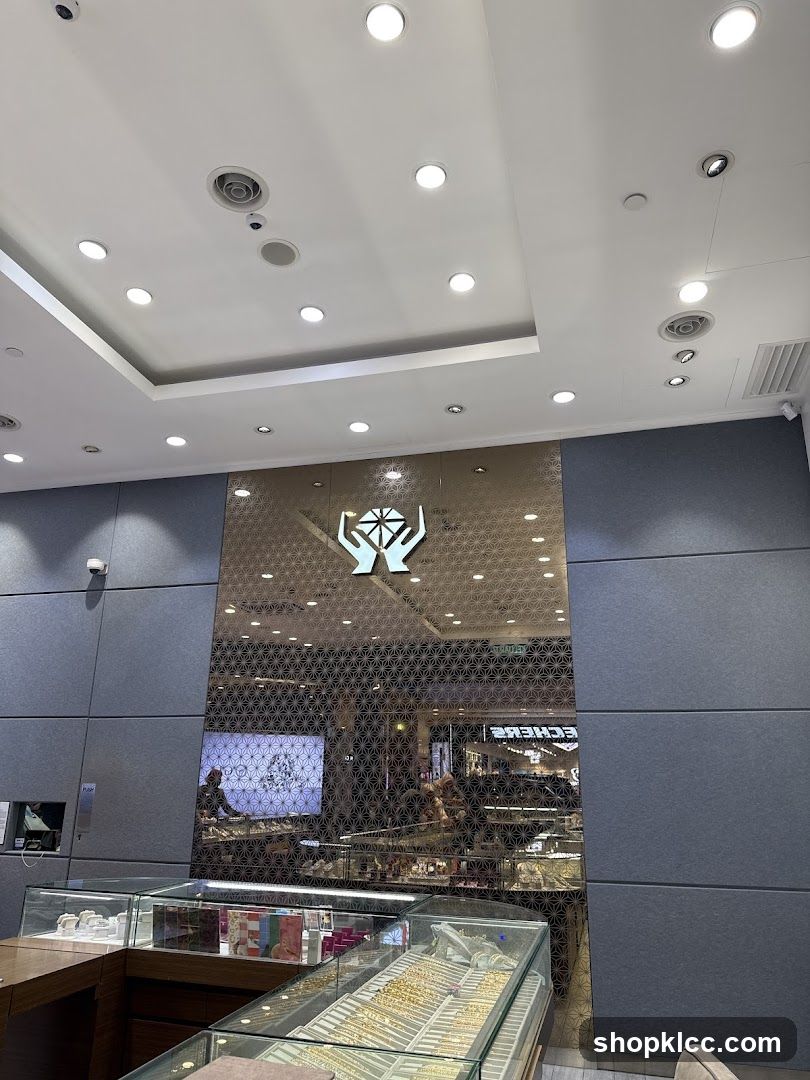 Jewelry Store Interior Display