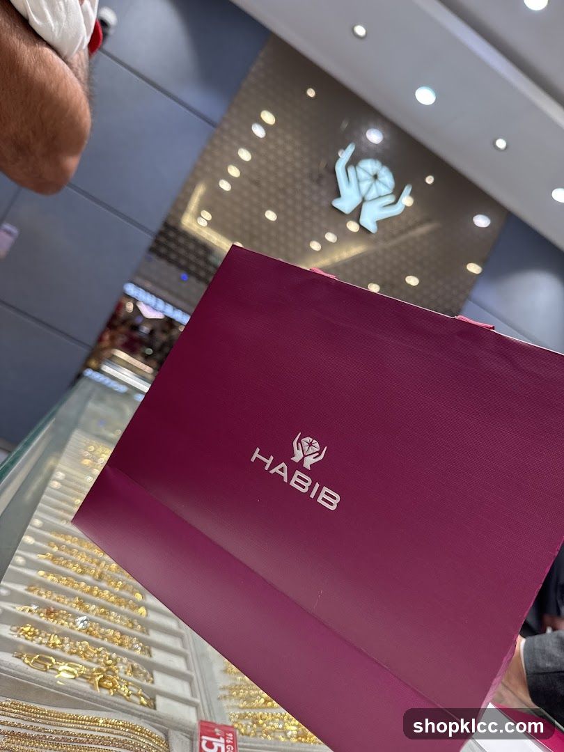 Habib Bank Bag in Jewelry Store
