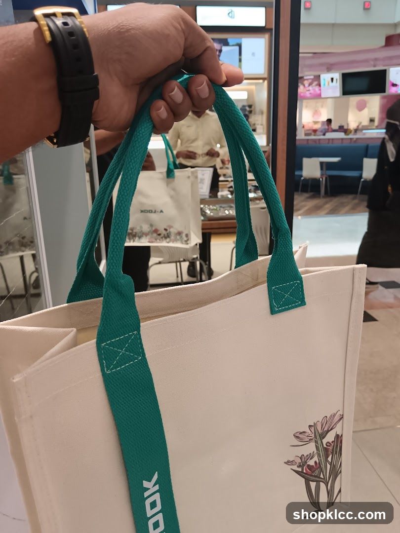 Shopping Bag in Mall Interior