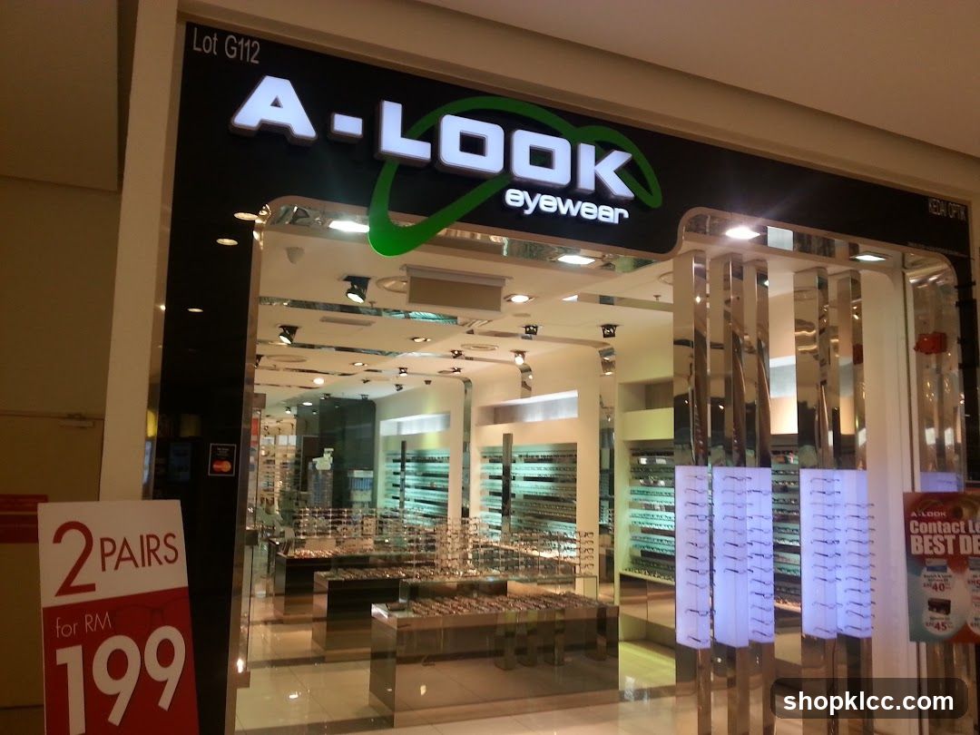 A-LOOK Eyewear Storefront