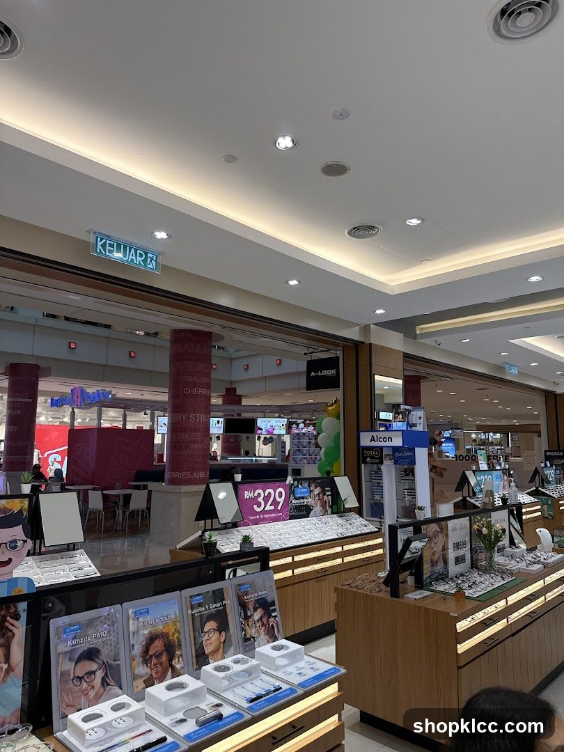 Optical Store Interior Display
