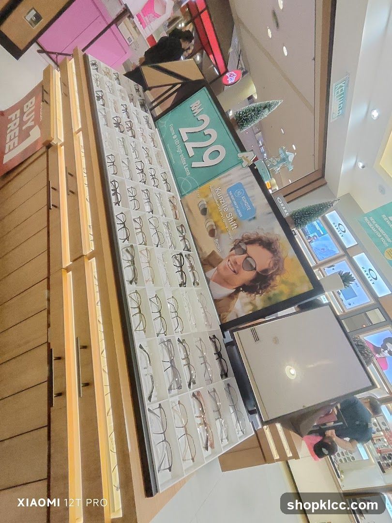 Optical Store Interior Display