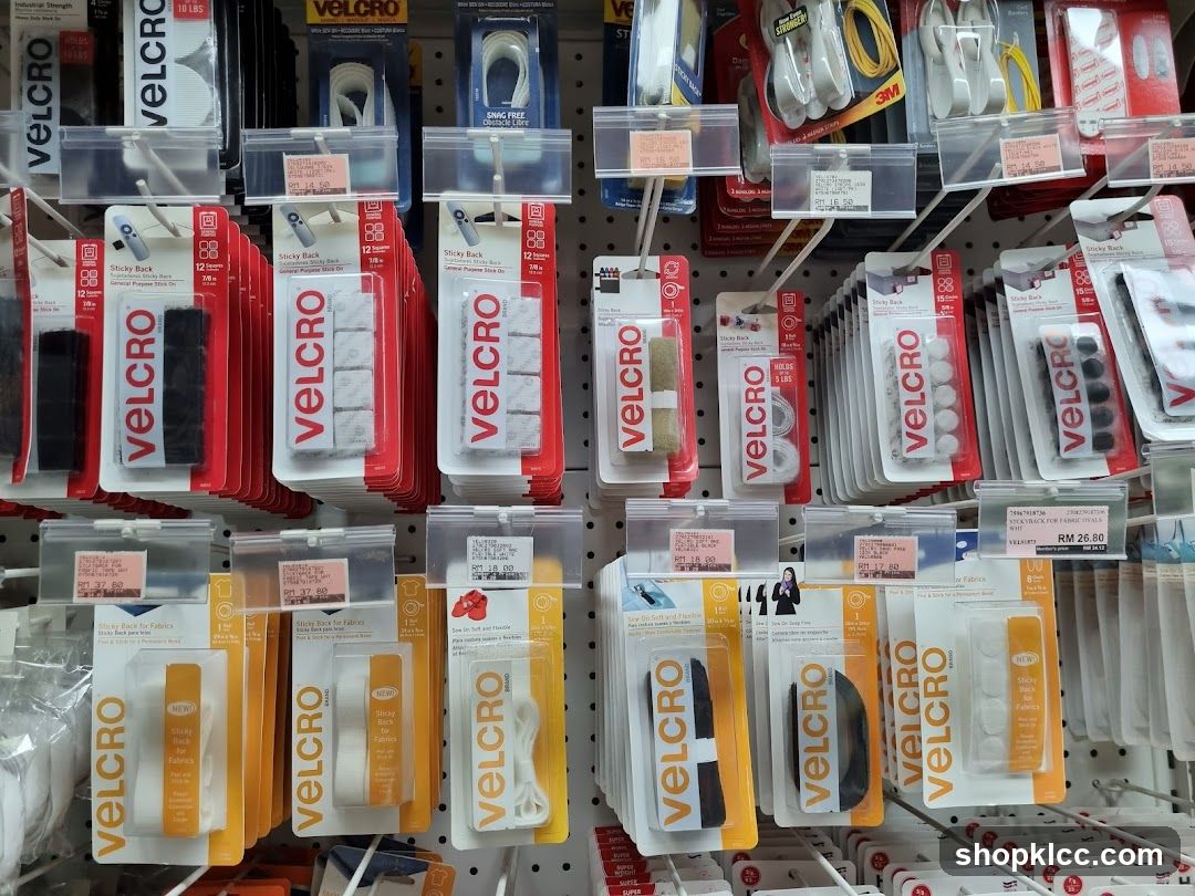 Velcro Products Display