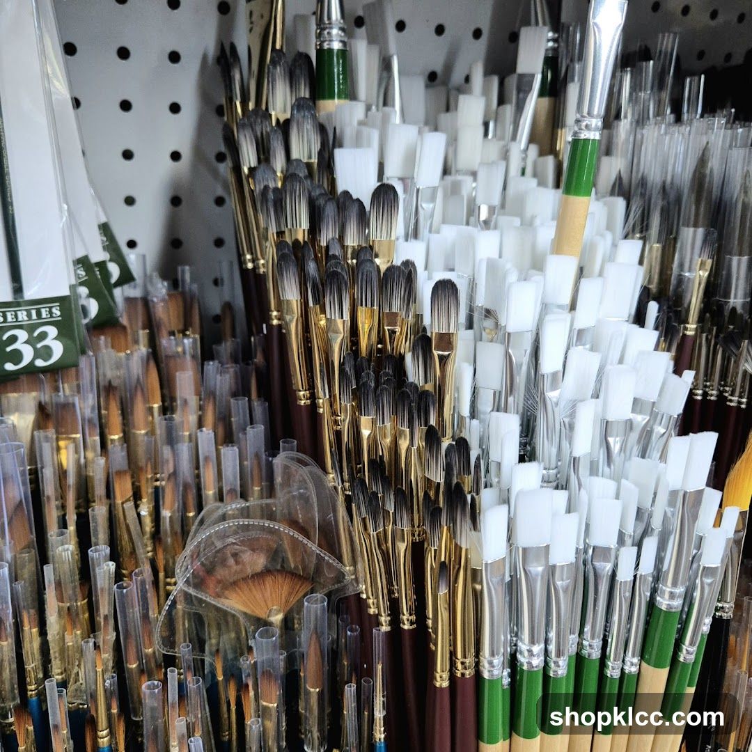 Art Supplies Display