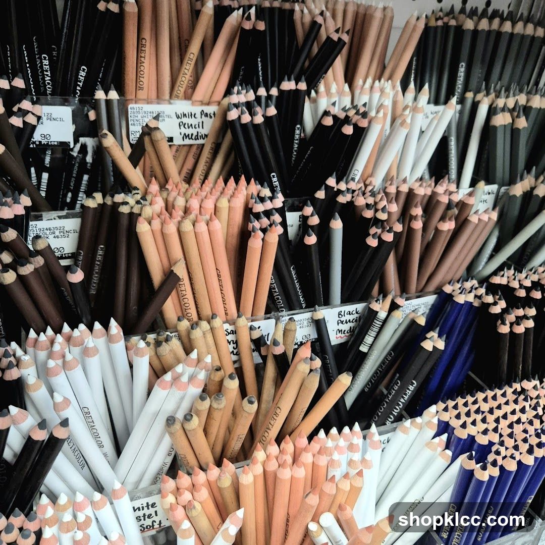 Art Pencils Display