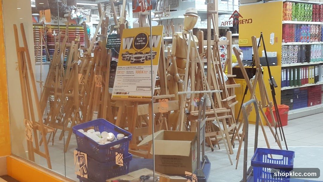 Art Supplies Store Interior View