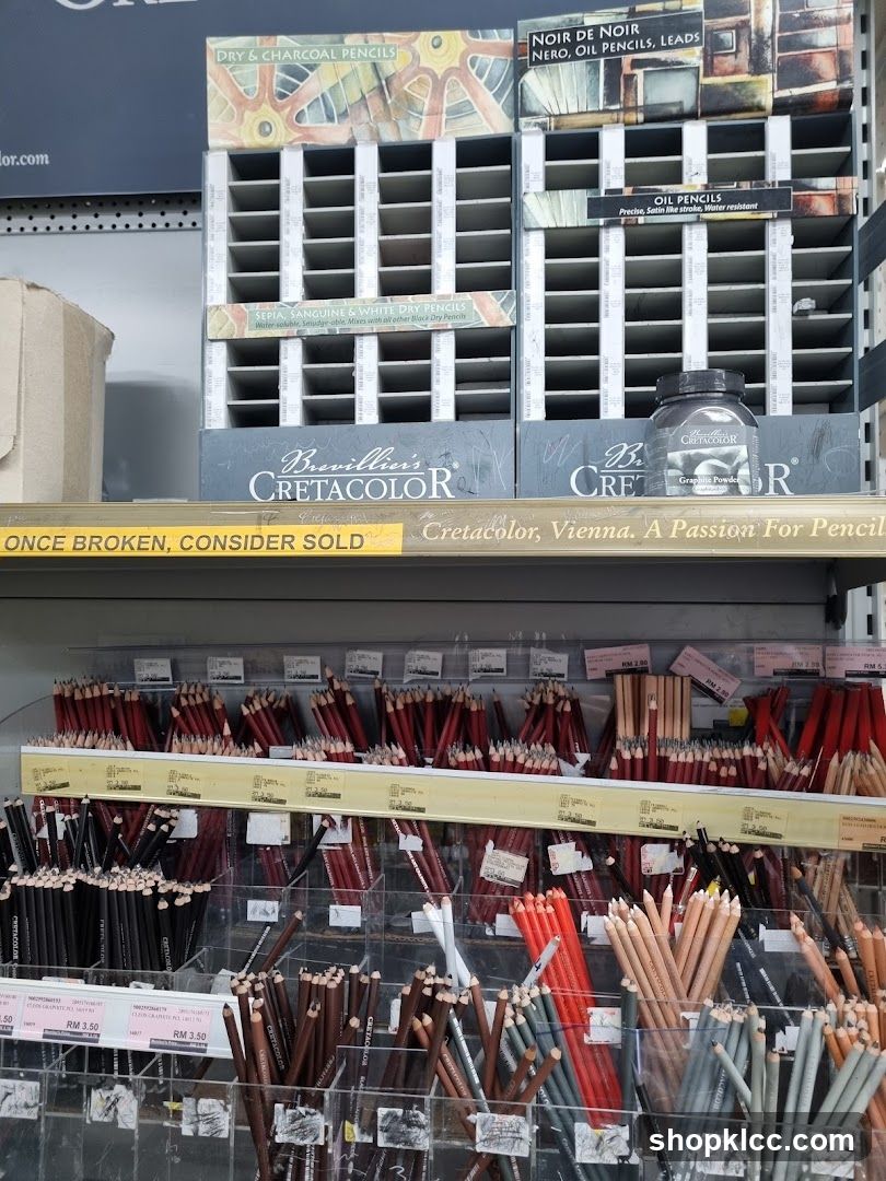 Art Supplies Display