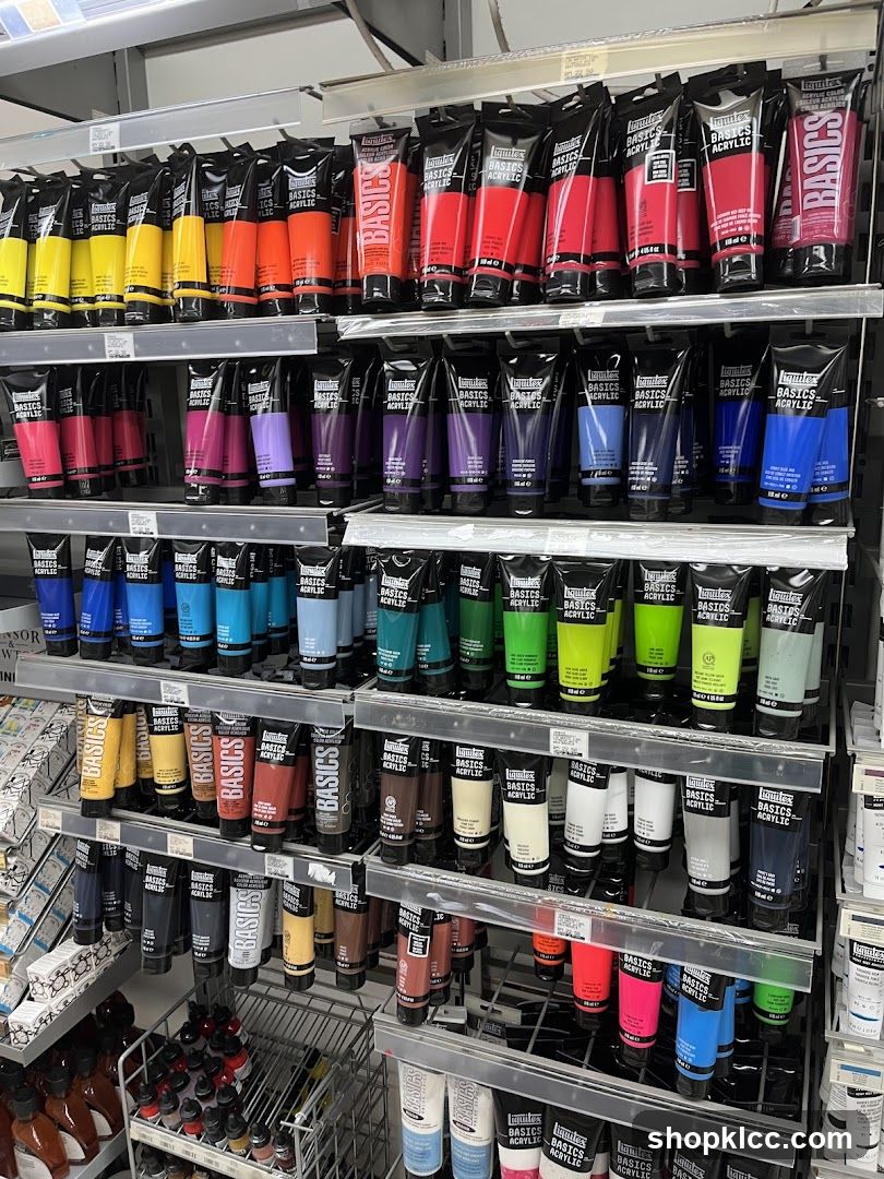 Art Supplies Shelf