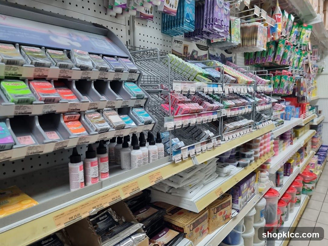 Art Supplies Aisle