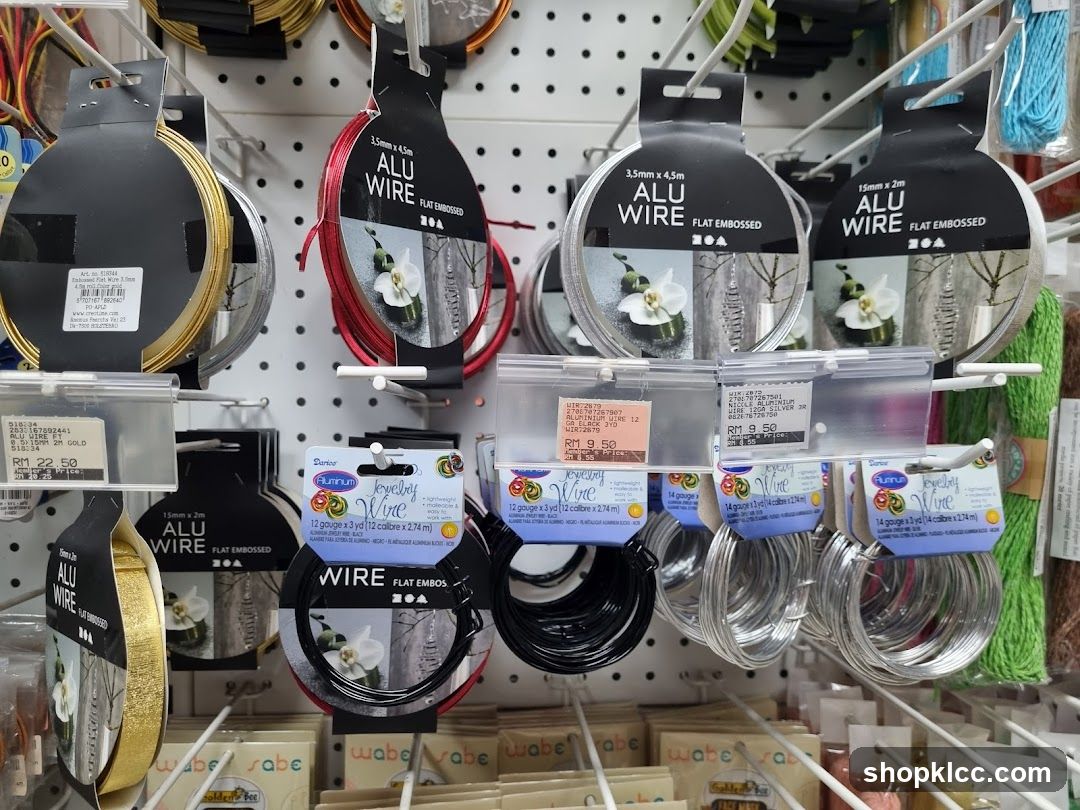 Aluminum Wire Display