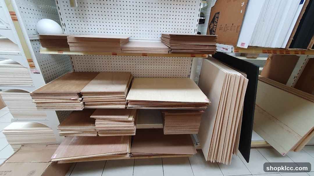 Wooden Sheets Display