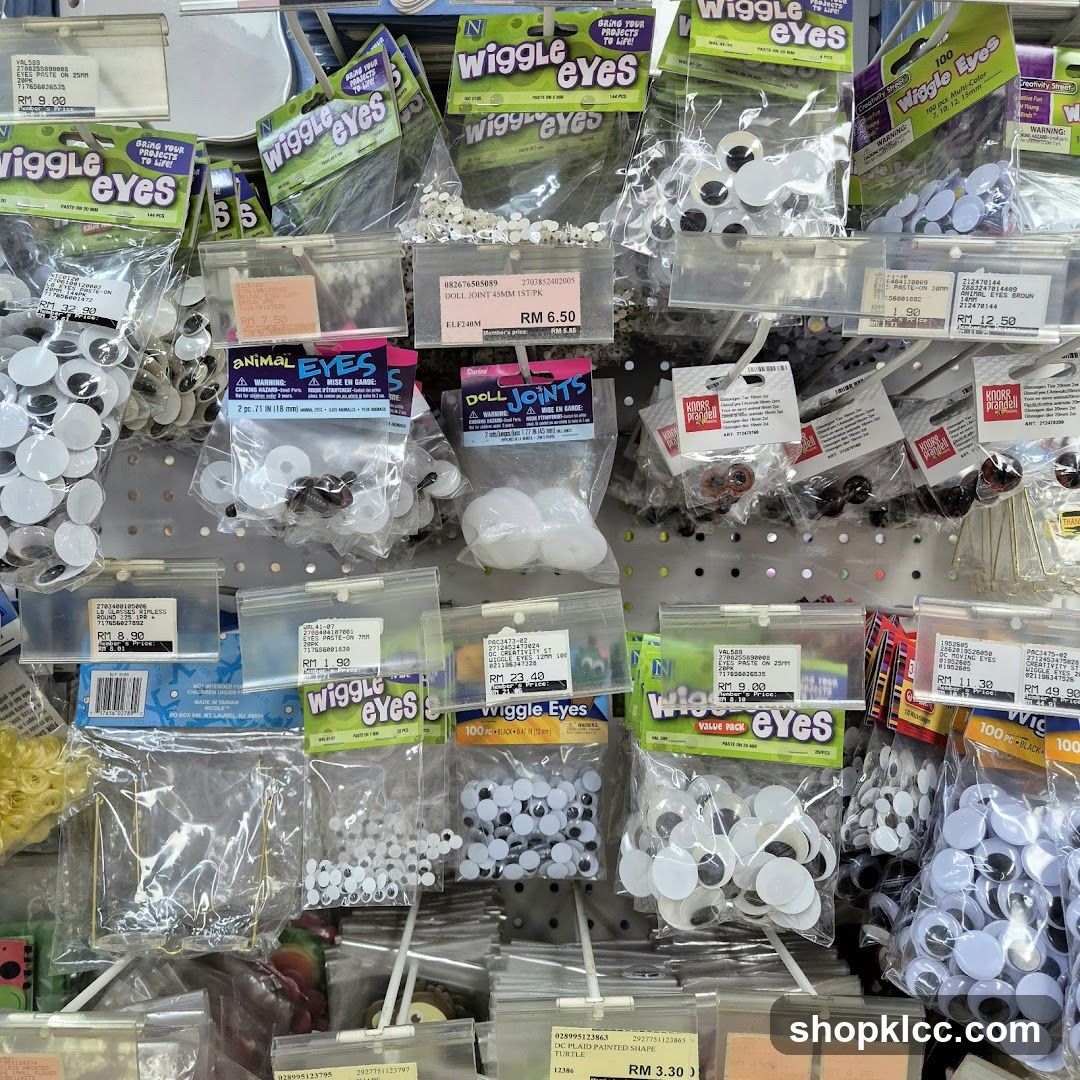 Craft Supplies Display