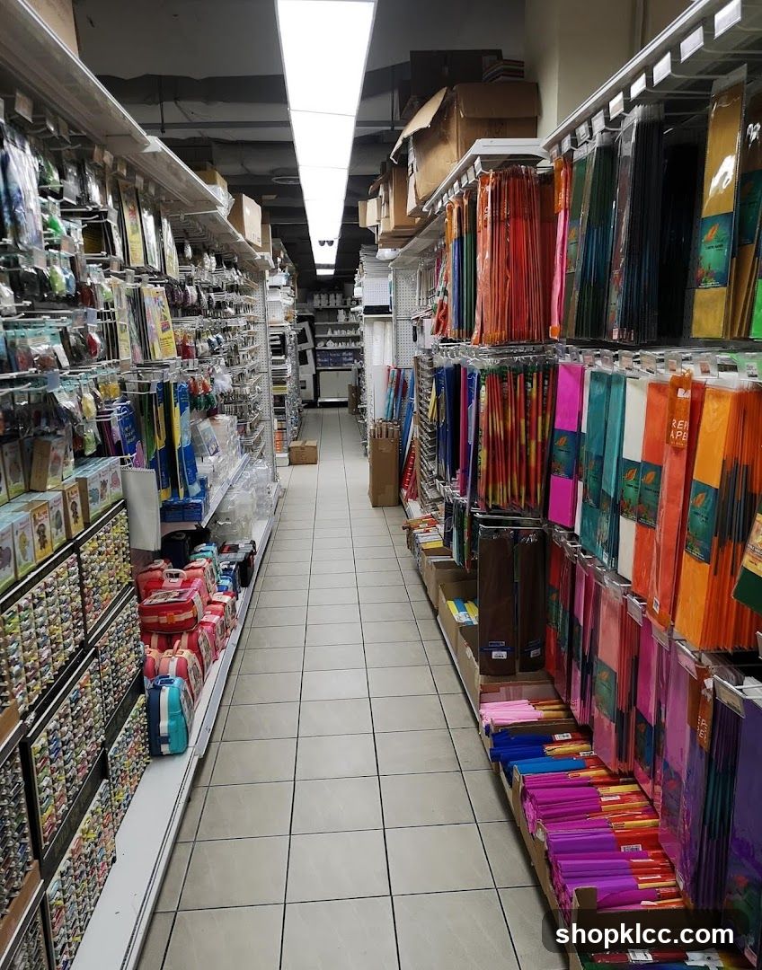Stationery Store Interior