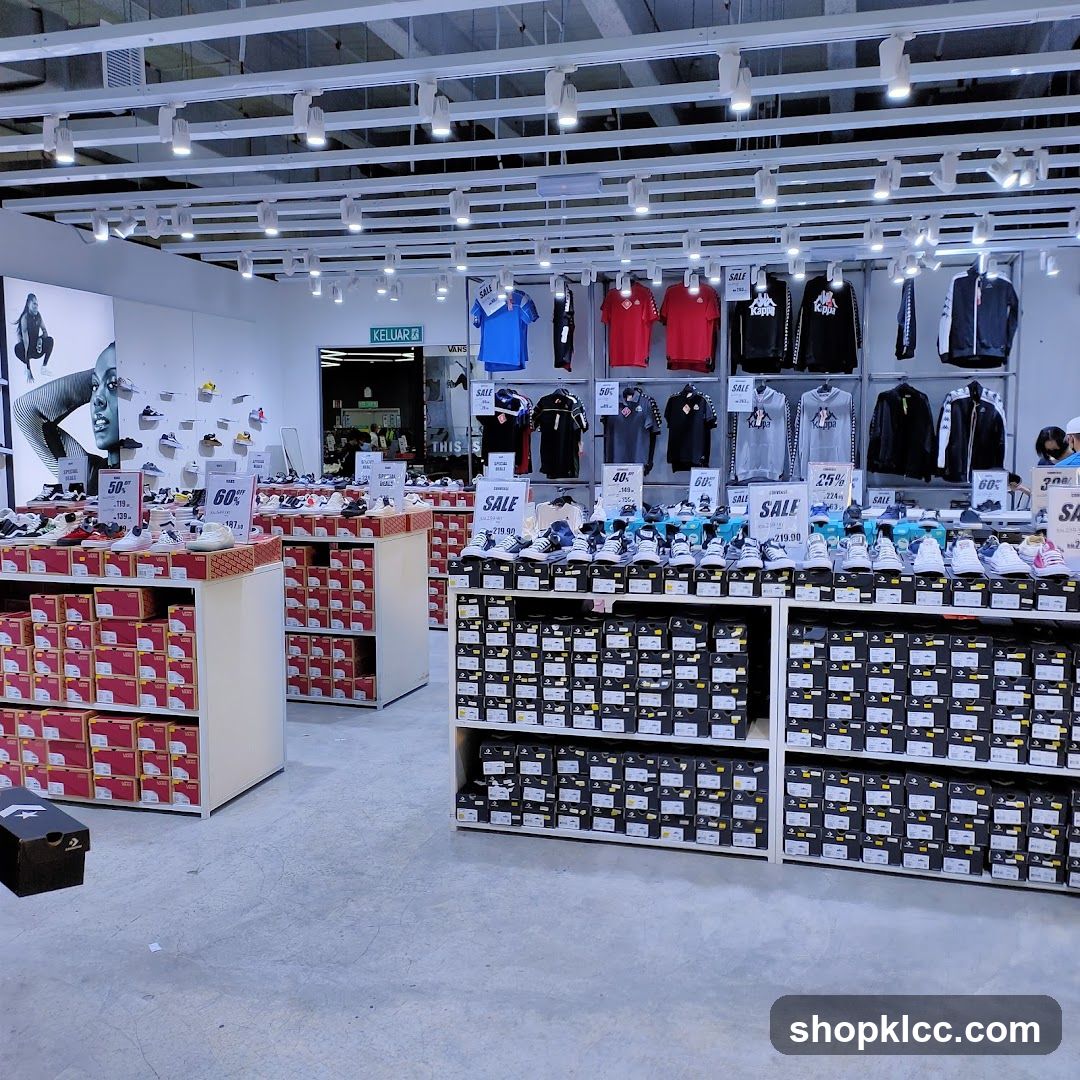 Shoe Store Interior Display