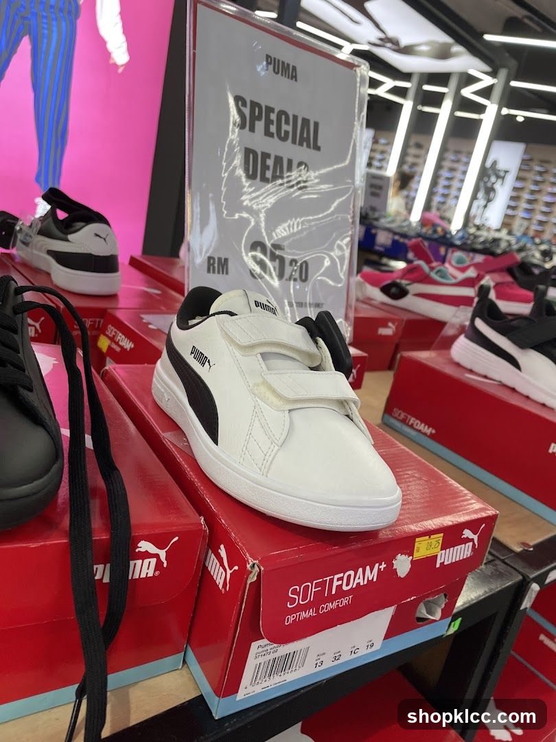 Puma Shoes Display