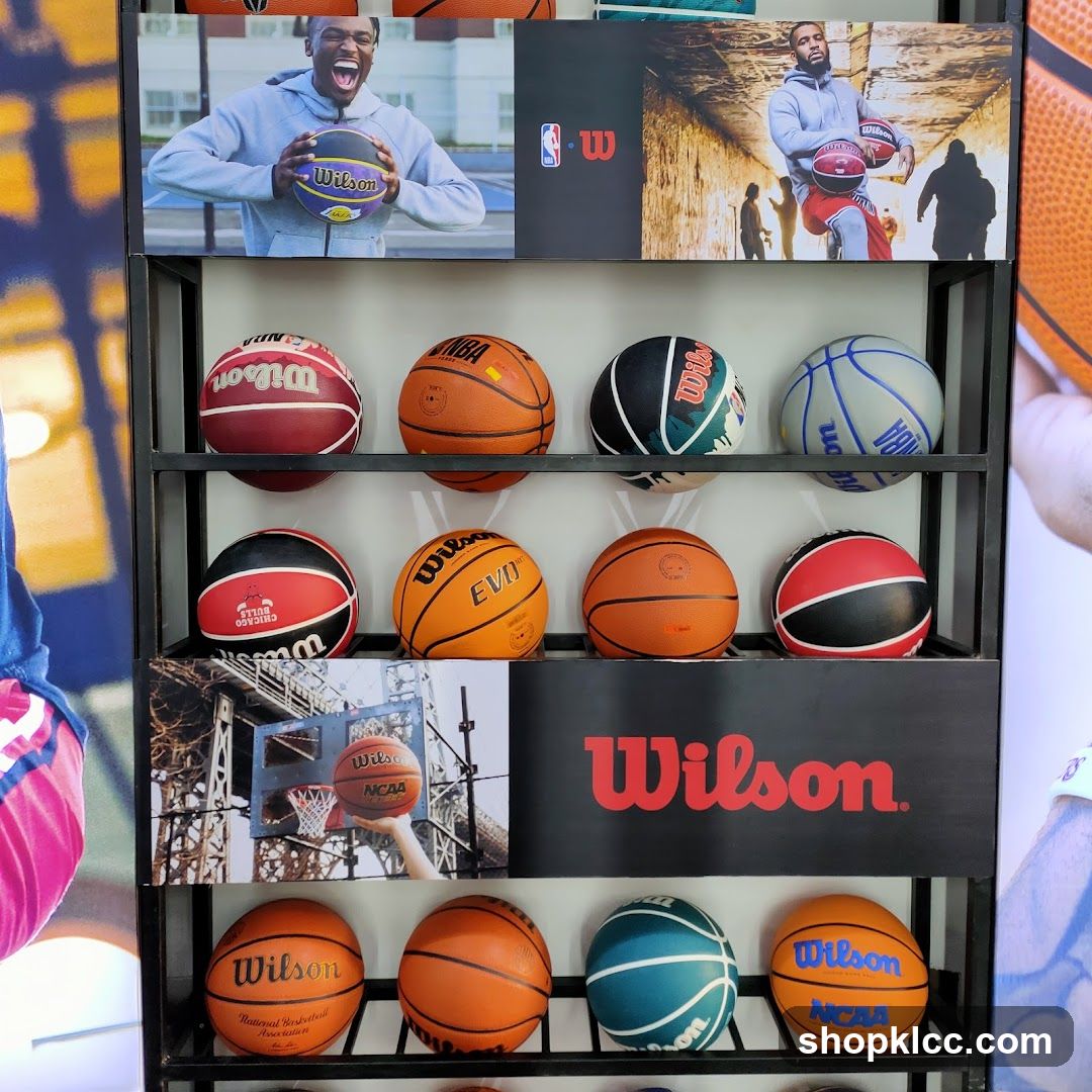 Wilson Basketball Display