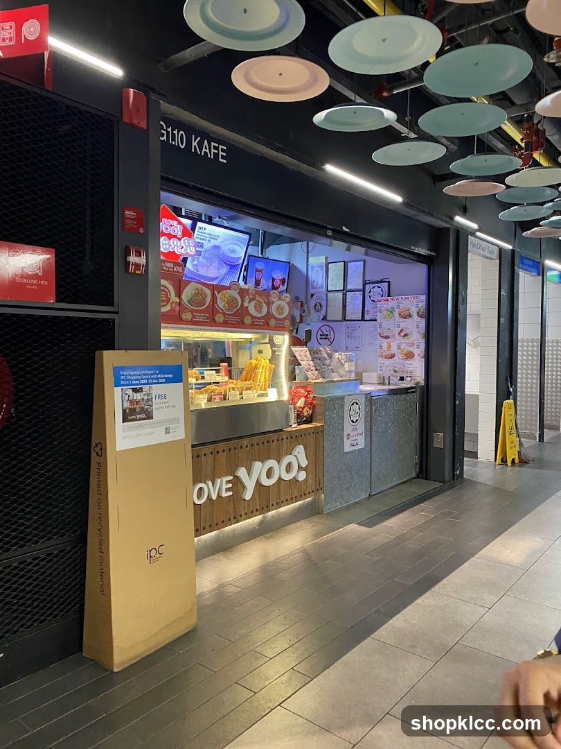 Food Stall Interior View