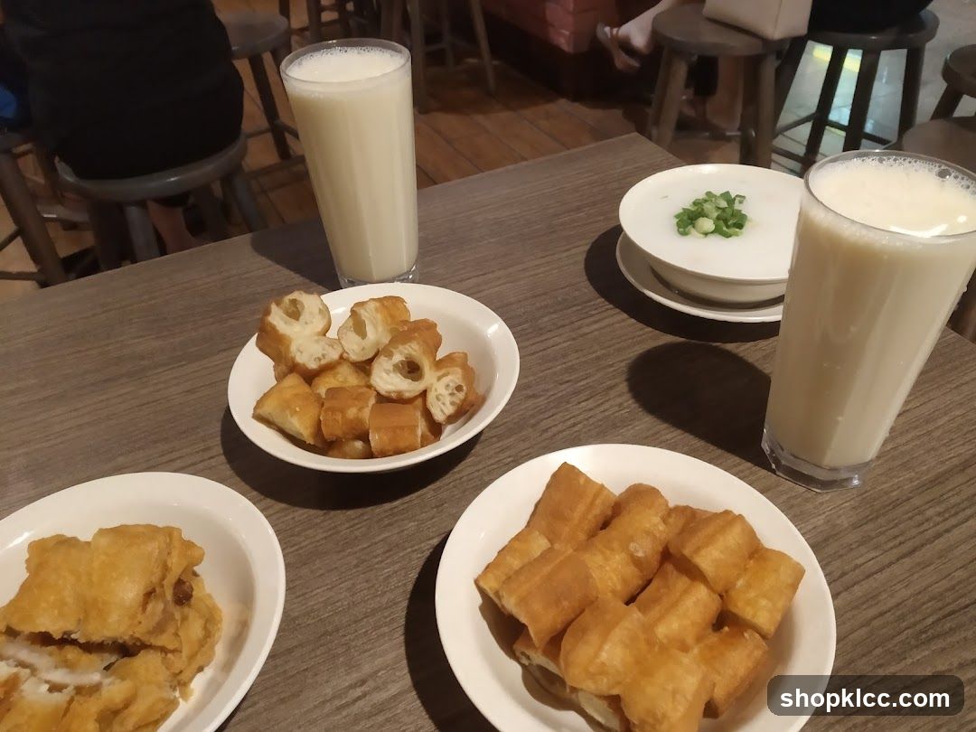 Breakfast Spread with Milk Tea