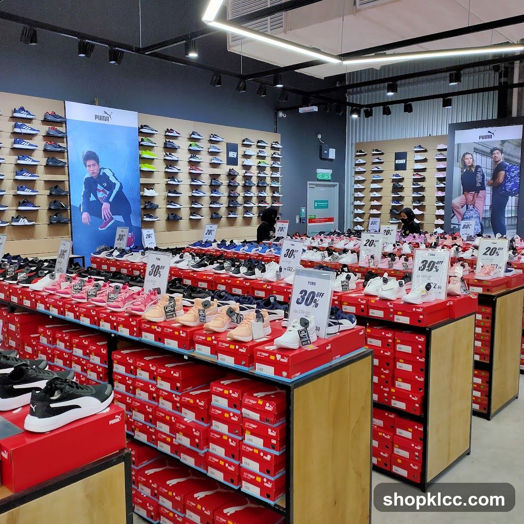 Puma Shoe Store Interior